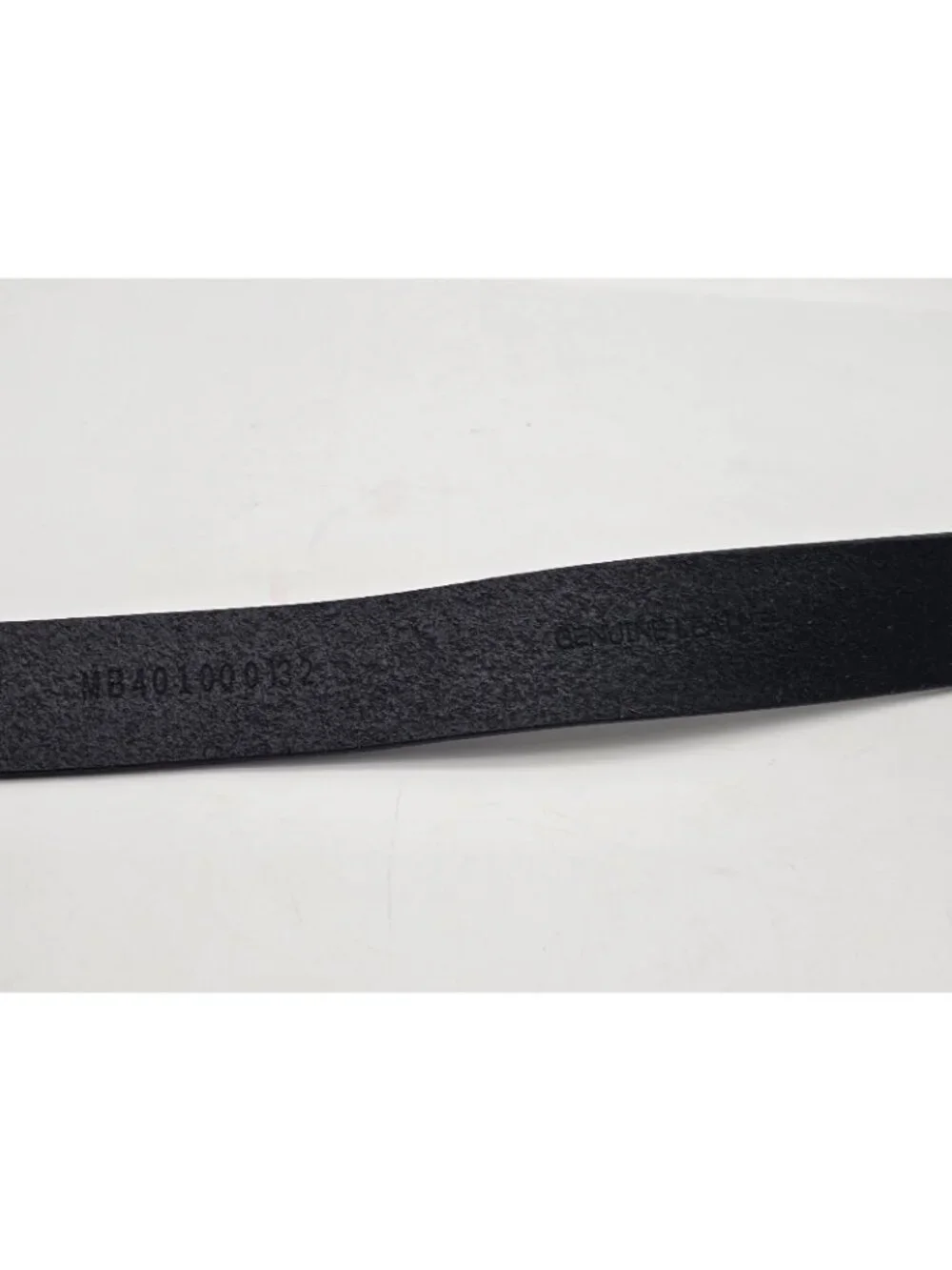 Fossil Genuine Classic Belt Men's Size 34 American Flag Patriotic Black Leather